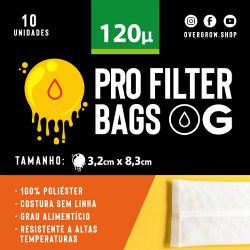 Pro Filter Bags OverGrow 120 micras - 3,2 x 8,3cm
